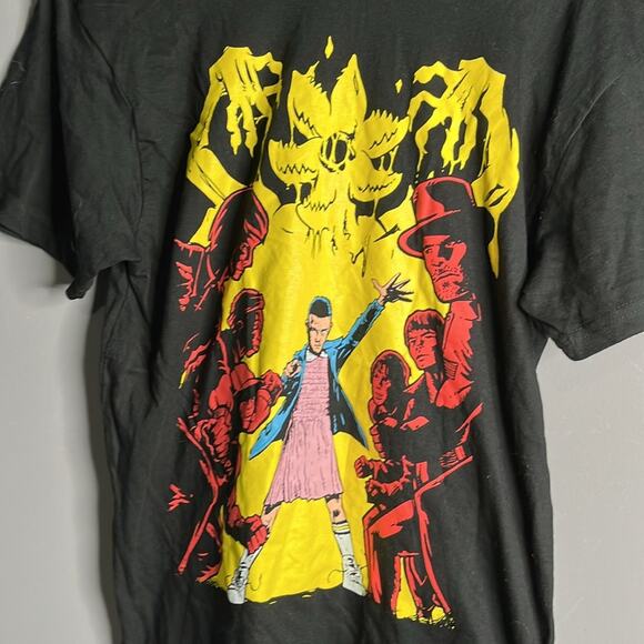 Lootcrate Stranger Things Black Short Sleeve Graphic Tee Shirt Size Small - Picture 3 of 6